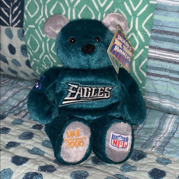 philadelphia eagles teddy bear